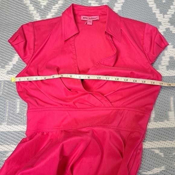 Betsey Johnson Cosmopolitan Hot pink dress - Picture 11 of 13